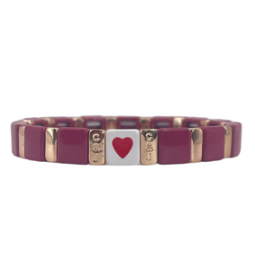 Heart of Goals Burgandy