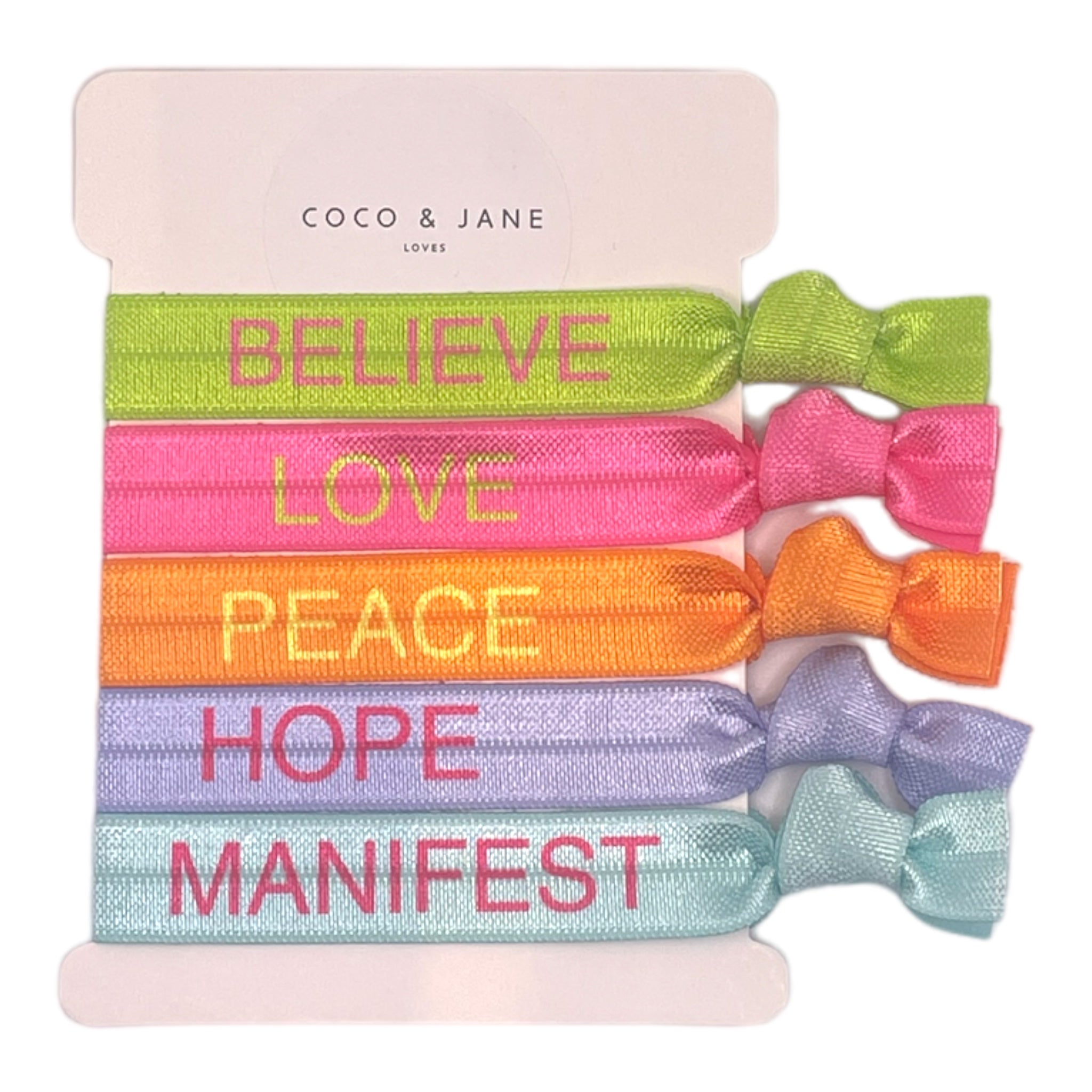 Manifest Hair Ties