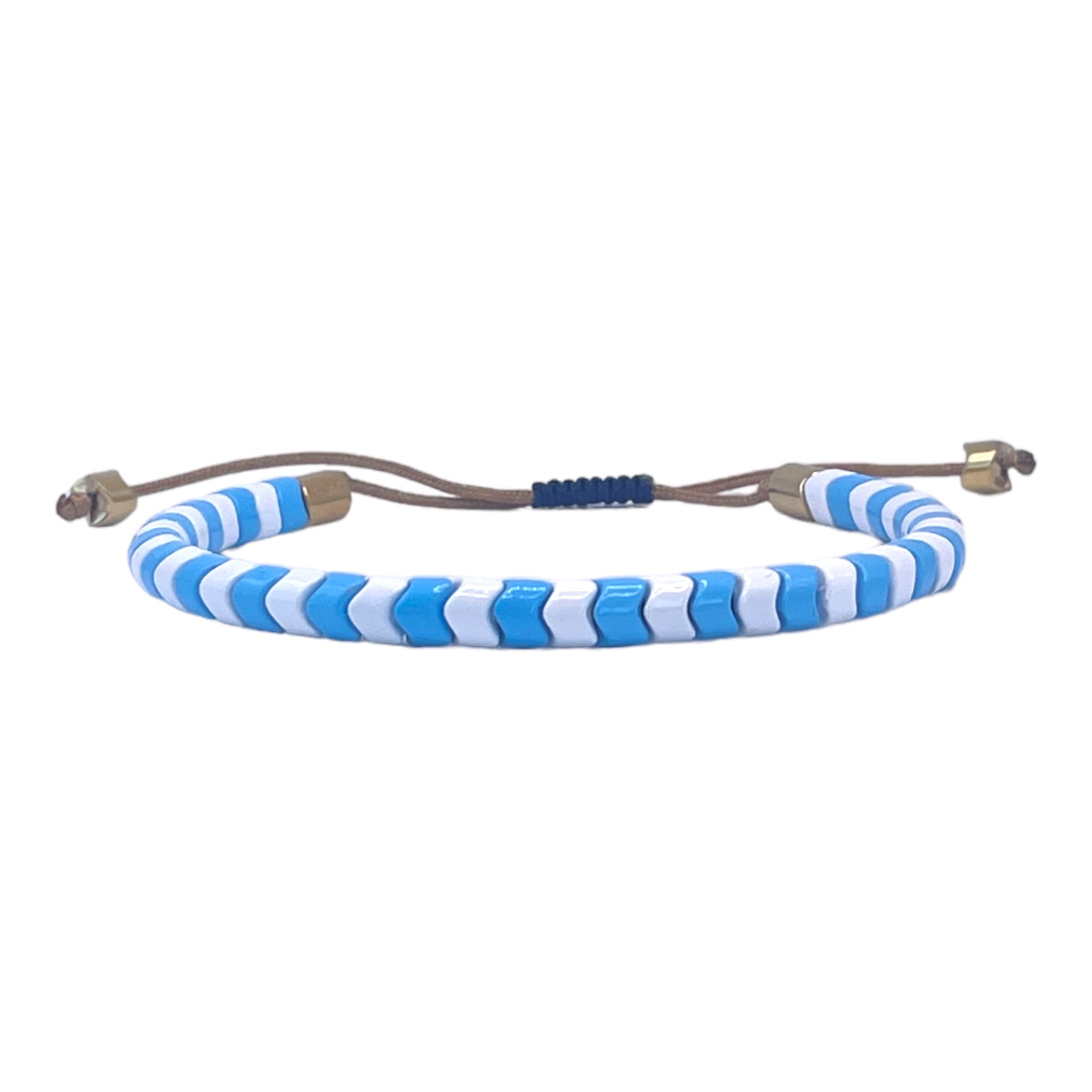 Zig Zag Blue & White