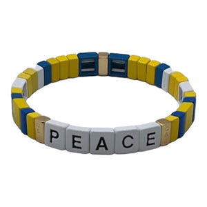 Charity Ukraine Peace Bracelet