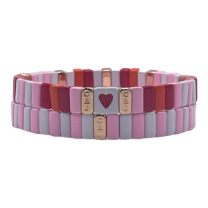 Heart of Goals No 10 Pink Ripple Mini Stack