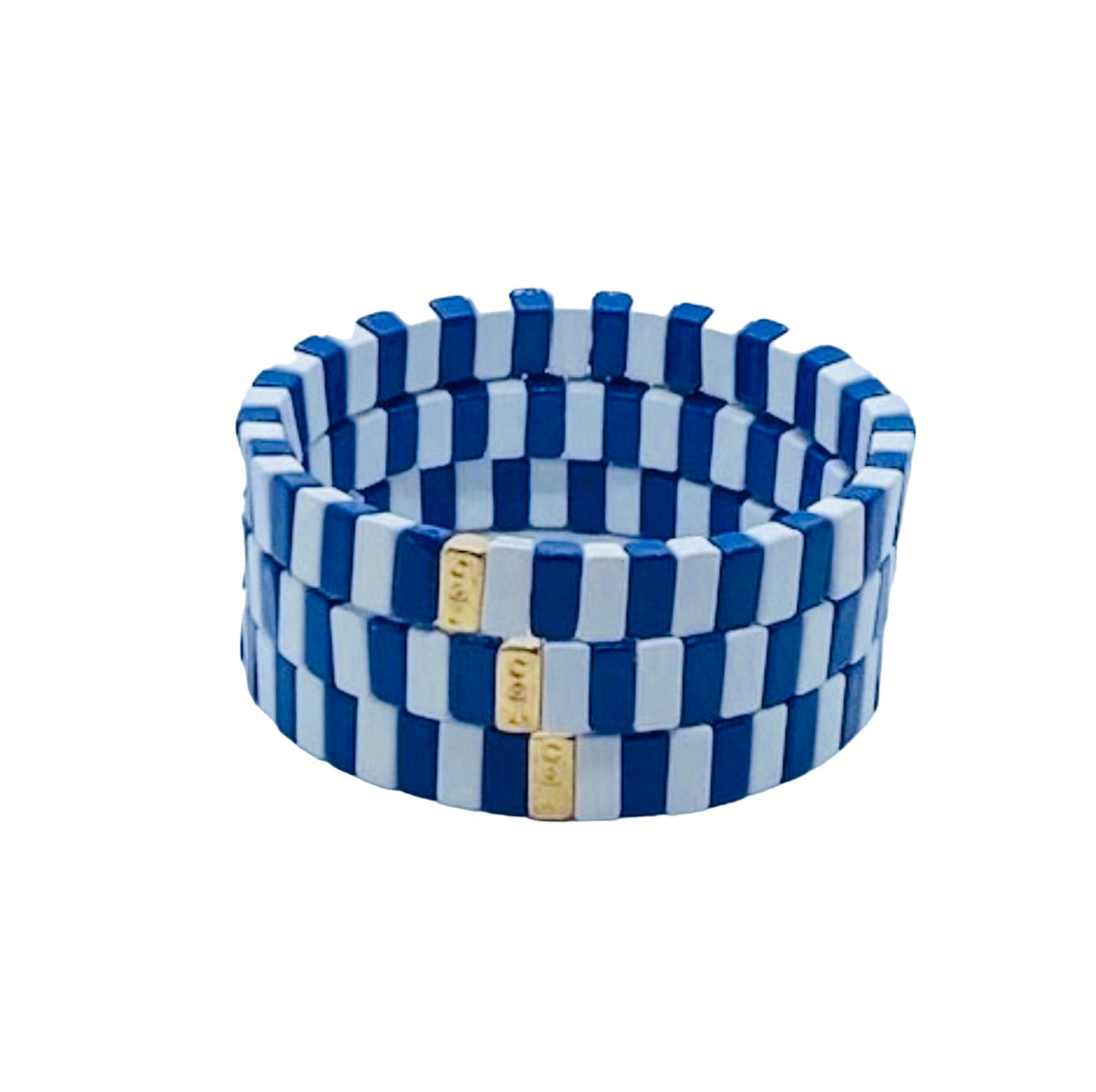 Blue & White Goals Stack