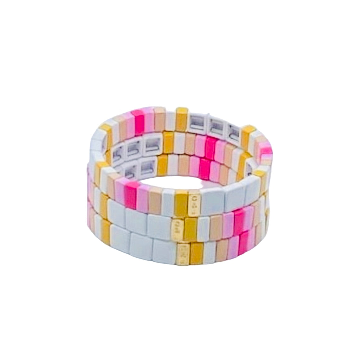 Pink Ripple Small Stack